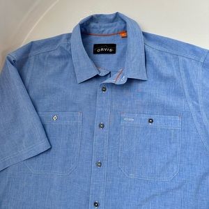 Men's Orvis button down shirt XL